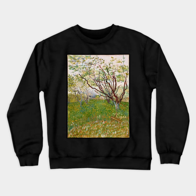 The Flowering Orchard Crewneck Sweatshirt by VincentvanGogh